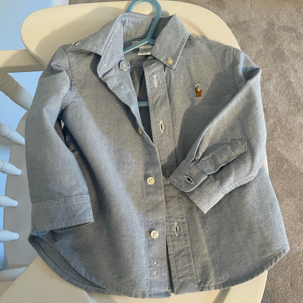 Ralph lauren shirt 9 months